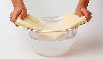 Compression of soda to increase the penis