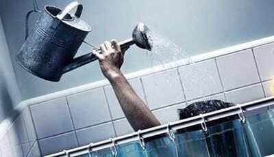 Warming shower before the procedure to increase a soda member