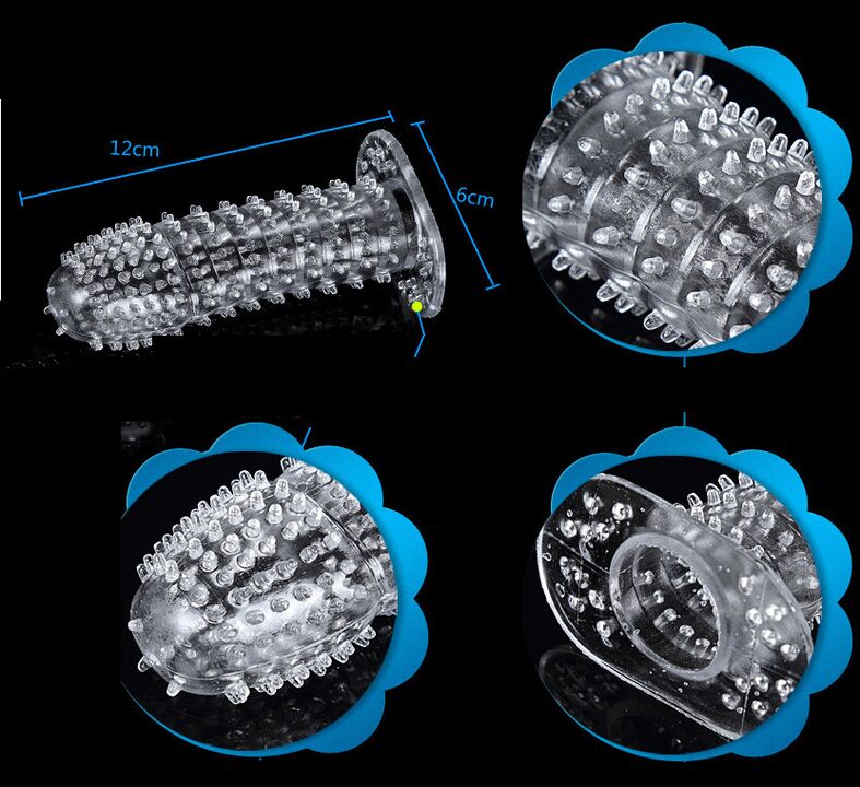 To quickly enlarge the penis, you can use the accessory