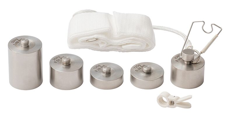 Weights for penis enlargement through mechanical stretching